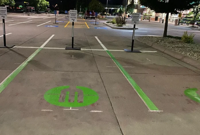 Custom Parking Space Markings