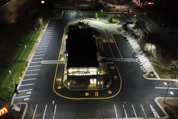 McDonalds Parking Lot Striping