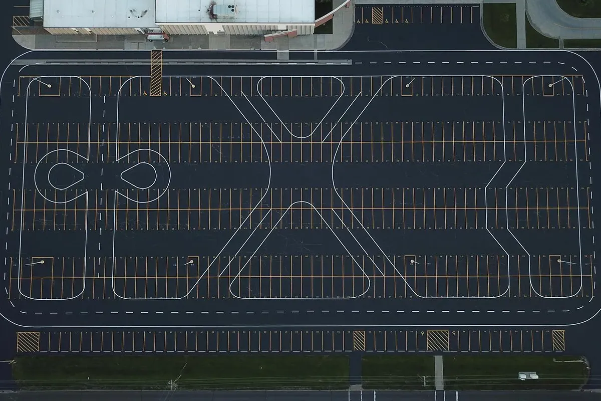 Professional Parking Lot Striping Services