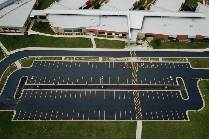 School Parking Lot Striping School Parking Lot Striping
