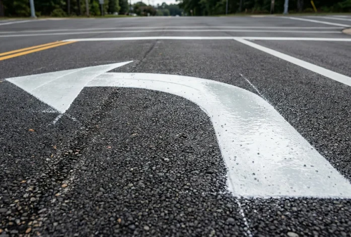 Turn Lane Markings
