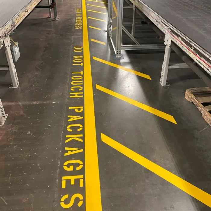 Warehouse Floor Striping Lines Warehouse Floor Striping Lines